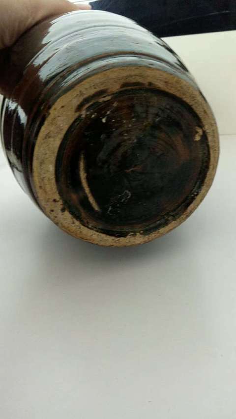 古玩陶瓷黑釉罐拍賣，當前價格1399元