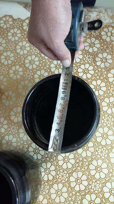 古玩陶瓷黑釉罐拍賣，當前價格1399元