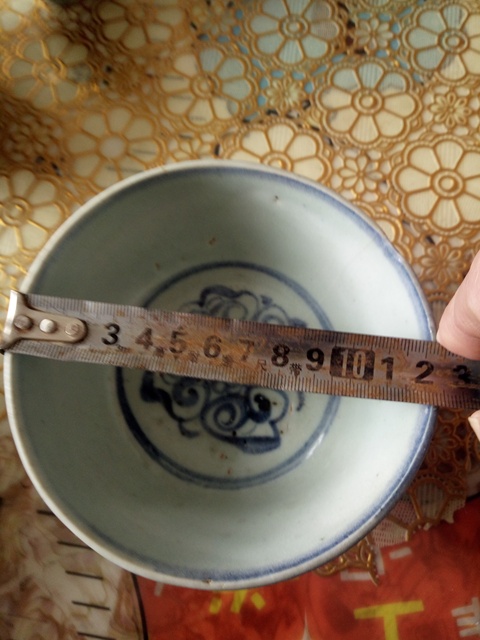 古玩陶瓷青花寶相花紋碗拍賣,當前價格1399元