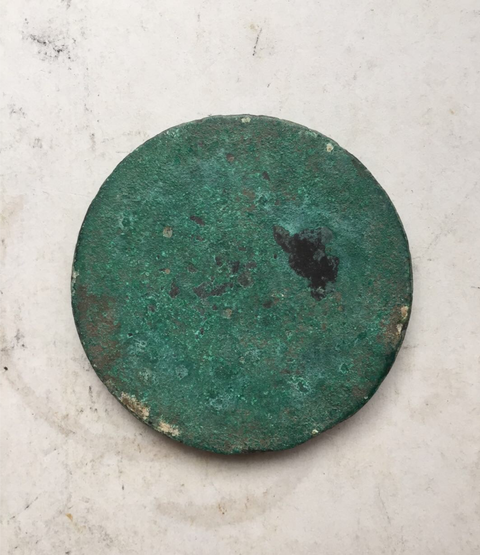 古玩銅器元鏡拍賣，當前價格450元