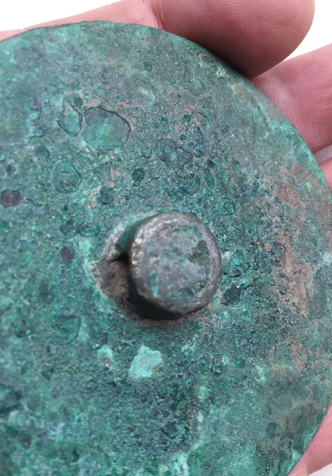 古玩銅器元鏡拍賣，當前價格450元