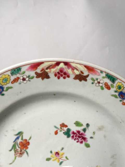 古玩陶瓷清雍正乾隆粉彩盤拍賣,當前價格1600元