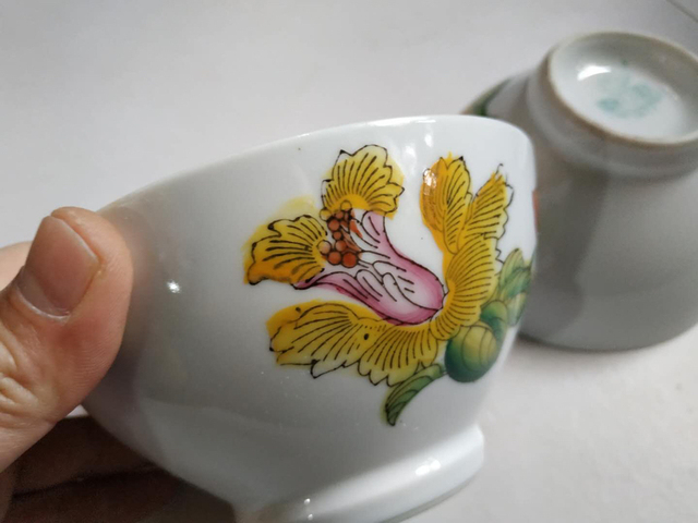 古玩陶瓷粉彩碗拍賣,當前價格588元