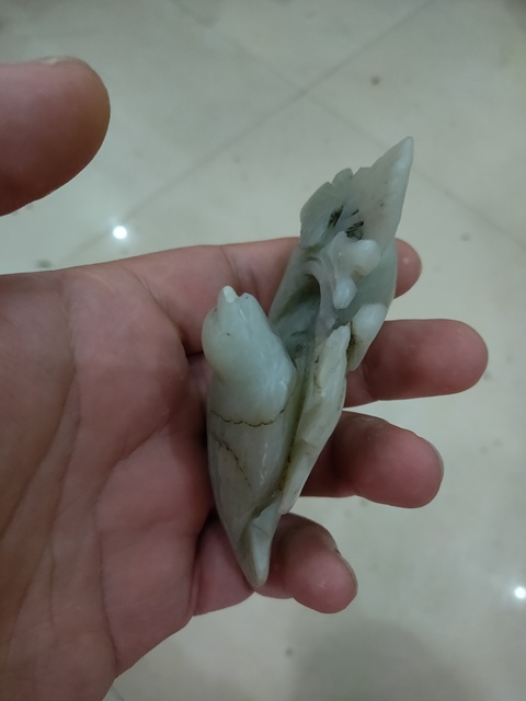 古玩玉器和田喜上眉梢筆架拍賣，當前價格200元