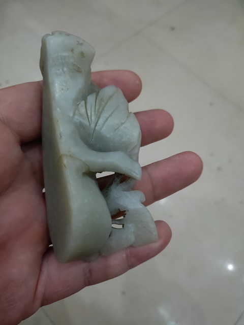 古玩玉器和田喜上眉梢筆架拍賣，當前價格200元
