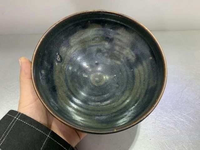 古玩陶瓷元窯變大碗窯變漂亮的很。拍賣，當前價格1999元