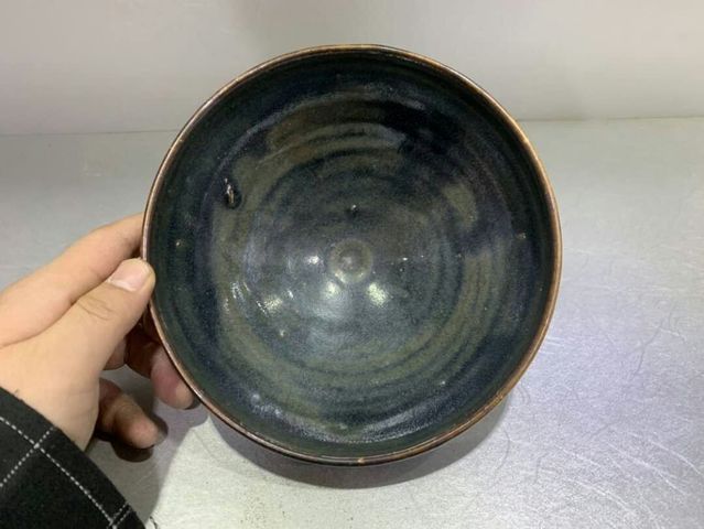古玩陶瓷元窯變大碗窯變漂亮的很。拍賣，當前價格1999元