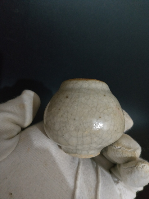 古玩陶瓷清乾隆哥釉水拍賣,當前價格999元