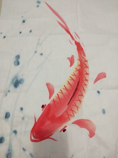 古玩字畫張保平《和合?！放馁u，當(dāng)前價格900元