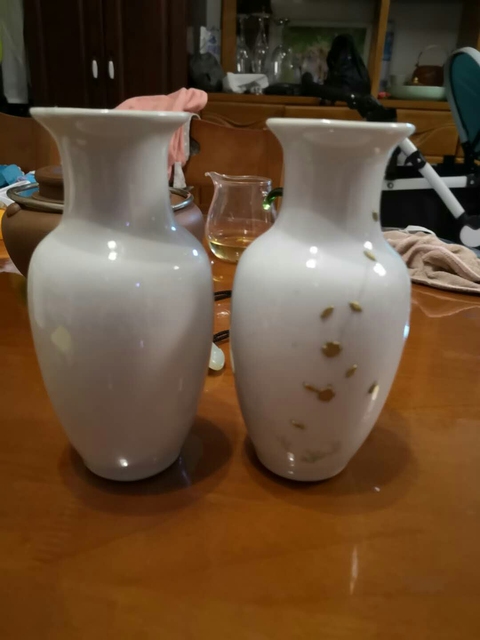 古玩陶瓷小瓶一對拍賣，當前價格900元