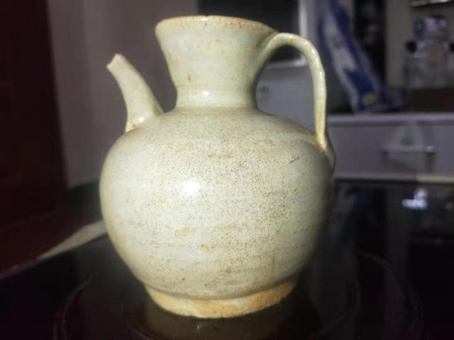 古玩陶瓷宋代青白瓷執壺拍賣,當前價格3888元