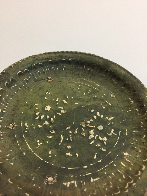 古玩陶瓷金元印花花卉紋盤拍賣,當前價格2000元