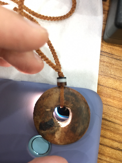 古玩玉器文化期地方玉玉璧拍賣(mài)，當(dāng)前價(jià)格1888元