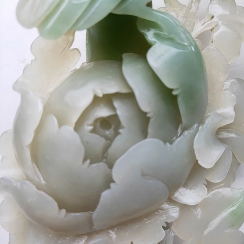 古玩玉器翡翠和田玉花鳥擺件拍賣,當前價格2380元