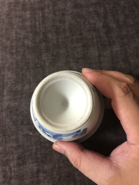 古玩陶瓷青花高足杯拍賣，當(dāng)前價(jià)格2500元