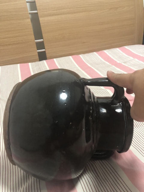 古玩陶瓷黑釉雙系罐拍賣,當(dāng)前價(jià)格777元