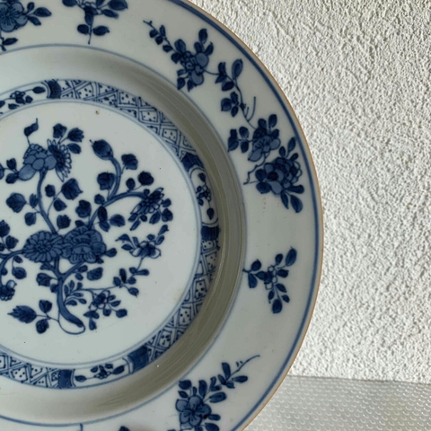 古玩陶瓷青花盤拍賣,當前價格600元