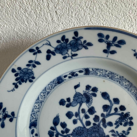 古玩陶瓷青花盤拍賣,當前價格600元
