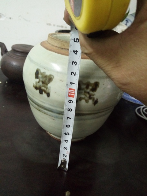 古玩陶瓷清順治青花罐拍賣,當前價格1666元