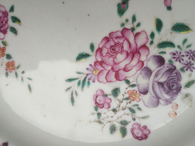 古玩陶瓷廣彩盤拍賣，當前價格1600元