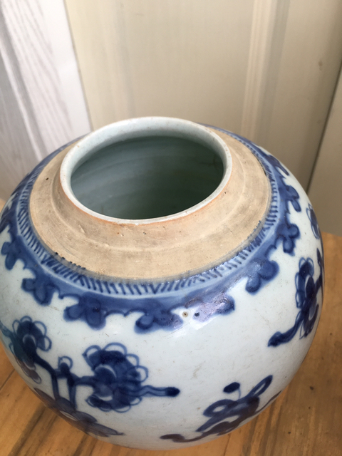 古玩陶瓷青花花卉罐拍賣,當前價格3200元