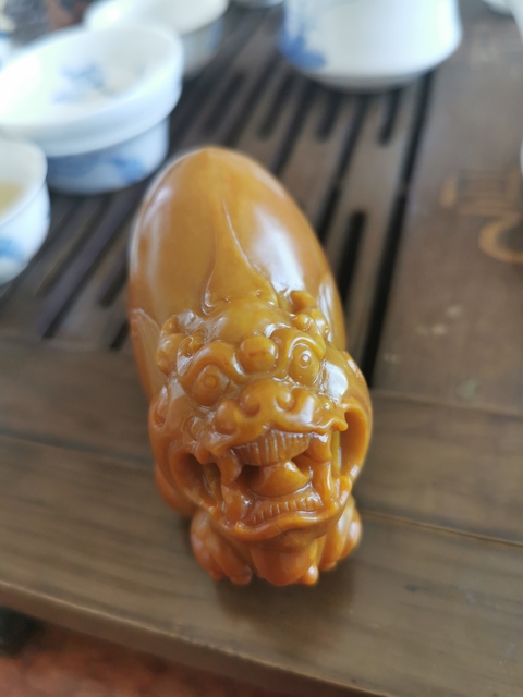 古玩玉器貔貅拍賣，當前價格12000元