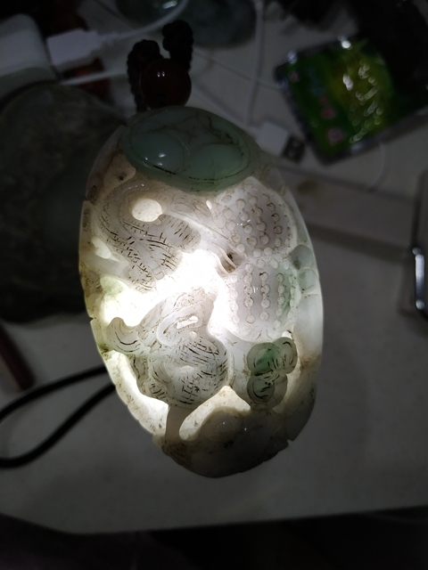 古玩玉器翡翠吊墜拍賣,當(dāng)前價(jià)格600元
