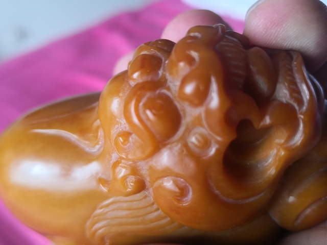 古玩玉器現代和田貔貅拍賣，當前價格10000元