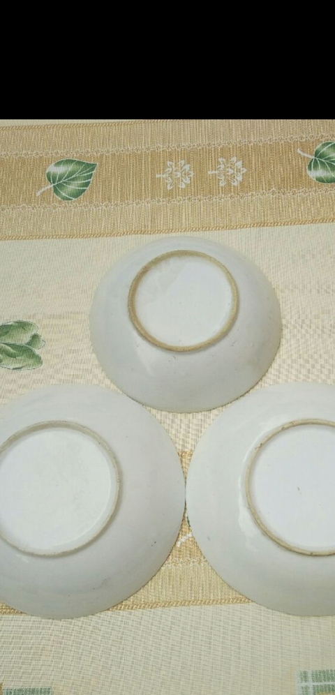 古玩陶瓷民國彩瓷盤一組拍賣,當前價格680元