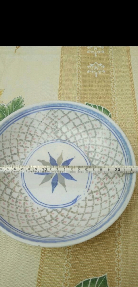 古玩陶瓷民國彩瓷盤一組拍賣,當前價格680元