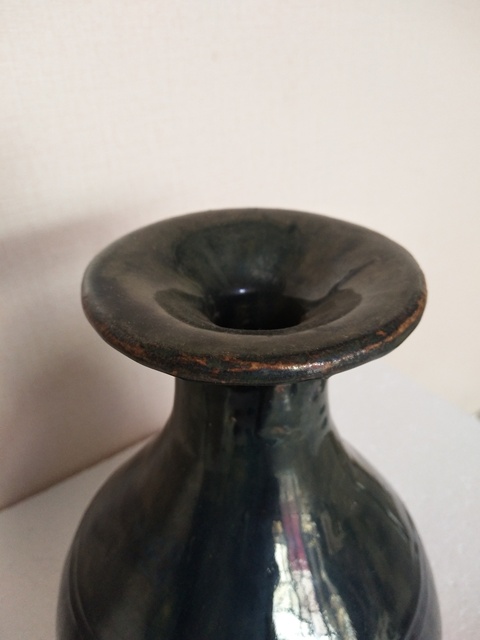 古玩陶瓷清磁州窯系玉壺春瓶拍賣，當前價格980元
