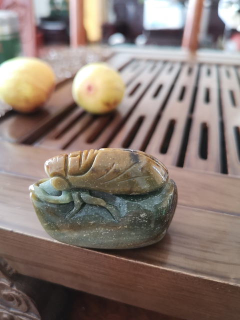 古玩玉器金蟬拍賣，當(dāng)前價格800元