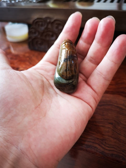 古玩玉器金蟬拍賣，當(dāng)前價格800元