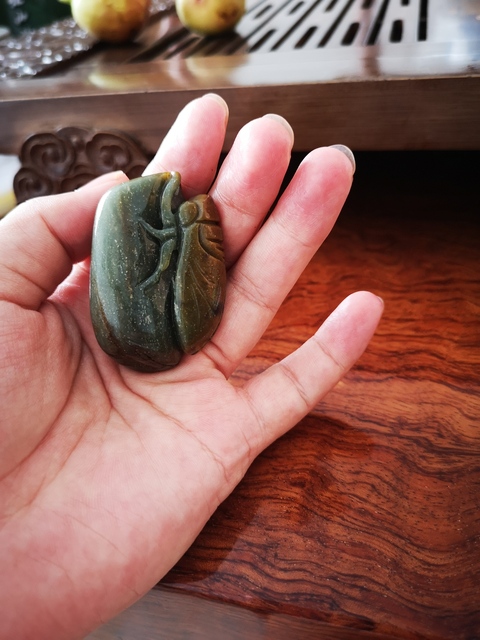 古玩玉器金蟬拍賣，當(dāng)前價格800元