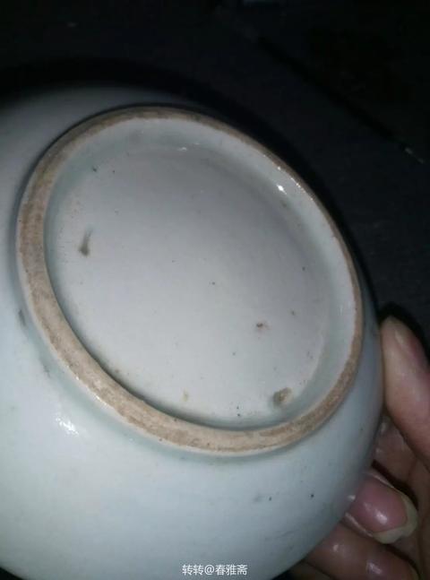 古玩陶瓷清末民國彩繪盤拍賣,當前價格160元