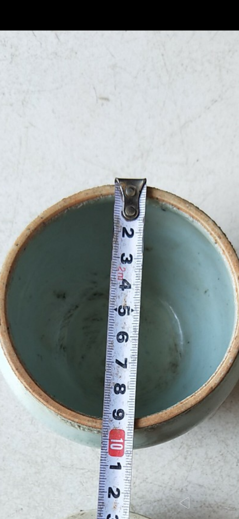 古玩陶瓷明代萬歷時(shí)期影青蓋罐拍賣，當(dāng)前價(jià)格1300元