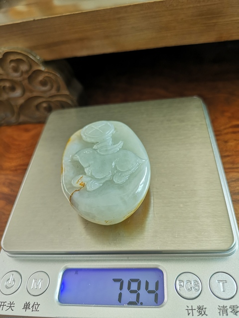 古玩玉器玉兔拍賣，當前價格1200元