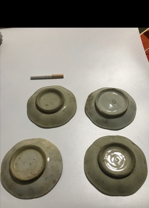 古玩陶瓷花卉紋彩繪盤拍賣，當前價格398元