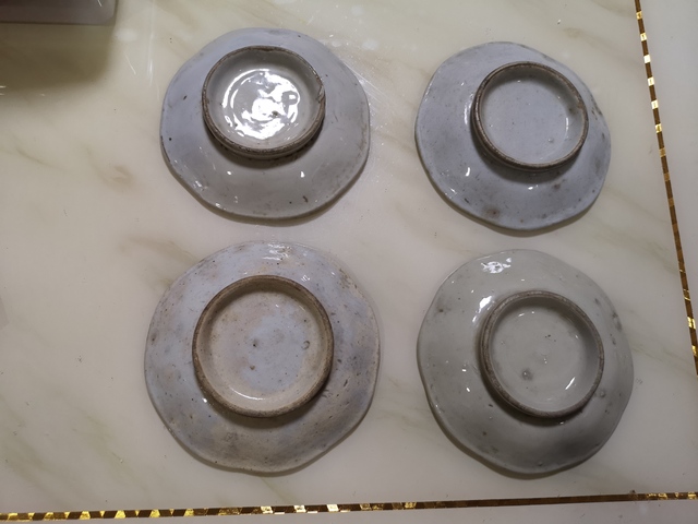 古玩陶瓷花卉紋彩繪盤拍賣，當前價格398元