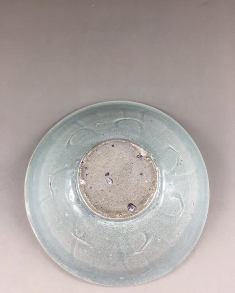 古玩陶瓷宋代真品湖田窯影青釉蓮花紋碗拍賣,當前價格2218元