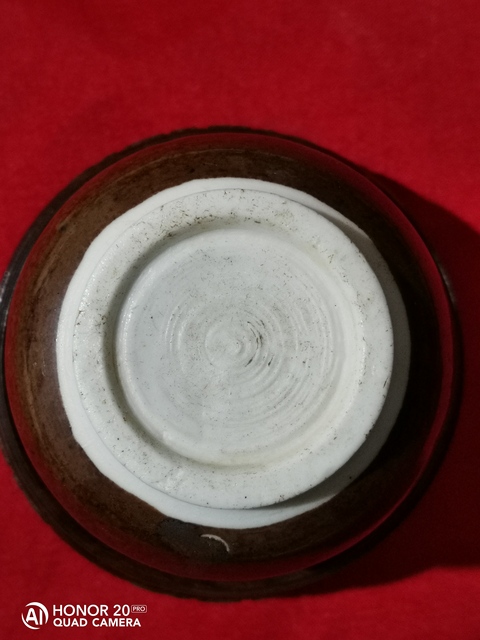 古玩陶瓷明.【小琴爐】醬釉雙系罐拍賣，當(dāng)前價(jià)格1500元