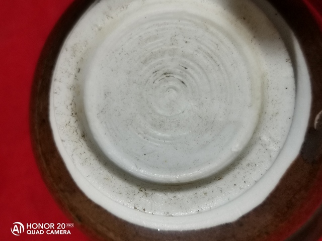 古玩陶瓷明.【小琴爐】醬釉雙系罐拍賣，當(dāng)前價(jià)格1500元