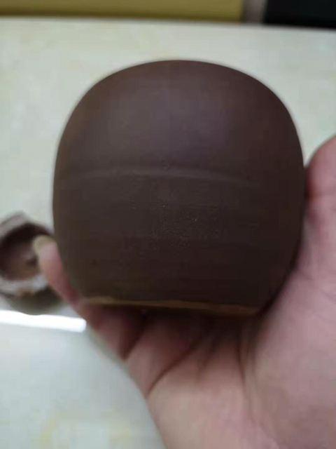 古玩陶瓷醬釉蓋罐拍賣，當前價格350元
