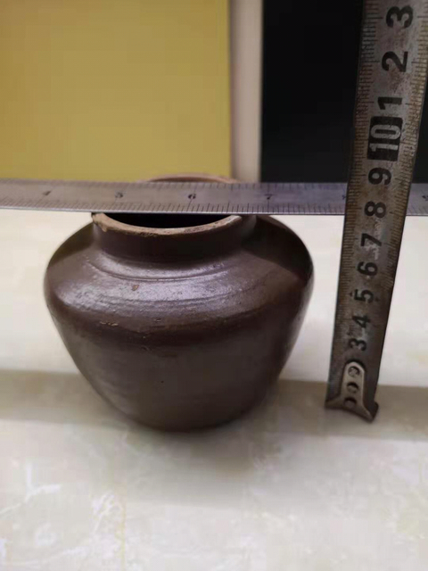 古玩陶瓷醬釉罐拍賣,當前價格350元