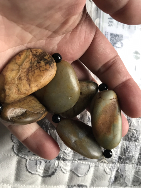 古玩玉器手鏈拍賣,當前價格180元