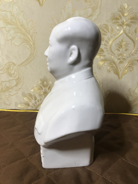 古玩陶瓷毛主席胸像拍賣,當前價格6500元
