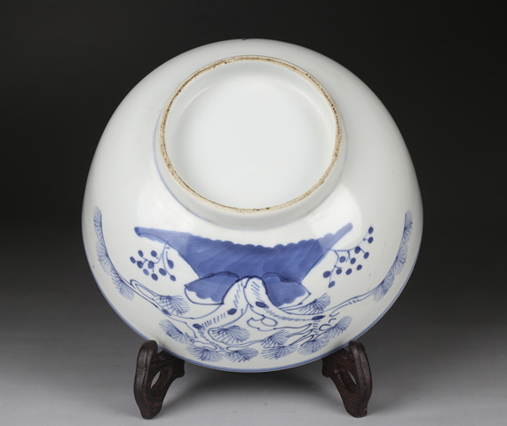 古玩陶瓷清晚·青花松樹(shù)紋碗拍賣(mài),當(dāng)前價(jià)格2219元
