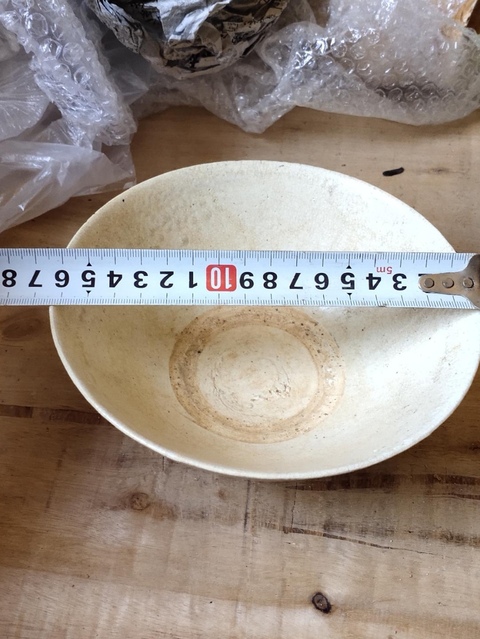 古玩陶瓷澀圈圈足碗拍賣,當前價格450元