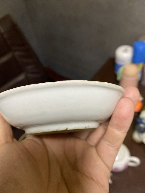 古玩陶瓷花鳥紋青花盤拍賣，當前價格999元