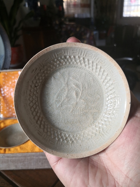 古玩陶瓷宋.影青芒口印花雙魚紋洗拍賣,當前價格6200元